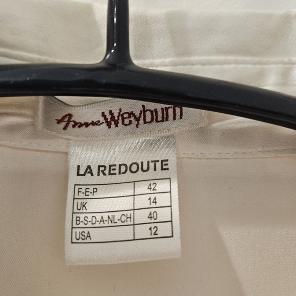 Ivory LaRedoute Silk Blouse - Picture 5 of 6